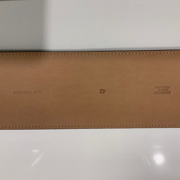 CHANEL navy silk midi vintage dress with belt - Picture 6 of 7